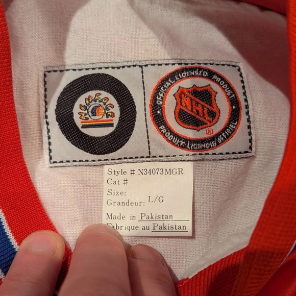 Vintage Montreal Canadiens 1990 Jacket, Size L - Picture 5 of 7
